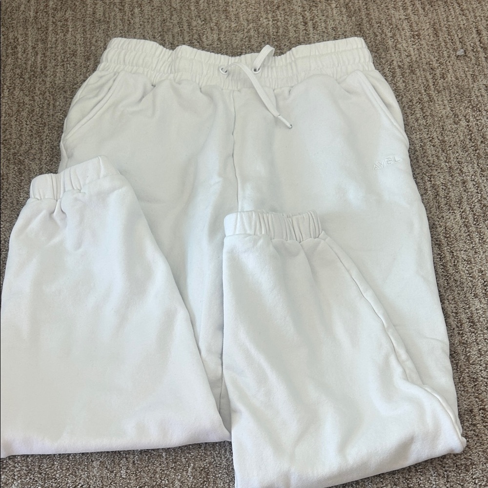 AYBL Women's White Joggers